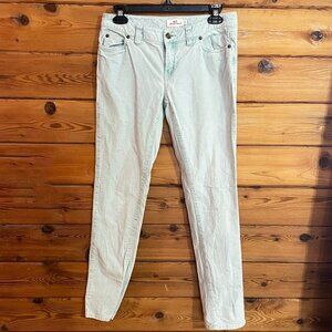 Vineyard Vines Tokeneke Ankle Cords Turquoise Corduroy Pants 2